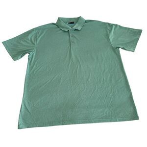 Official PGA Tour Men’s Polo Golf Shirt 2XL Seafoam Green Short Sleeve Golfing